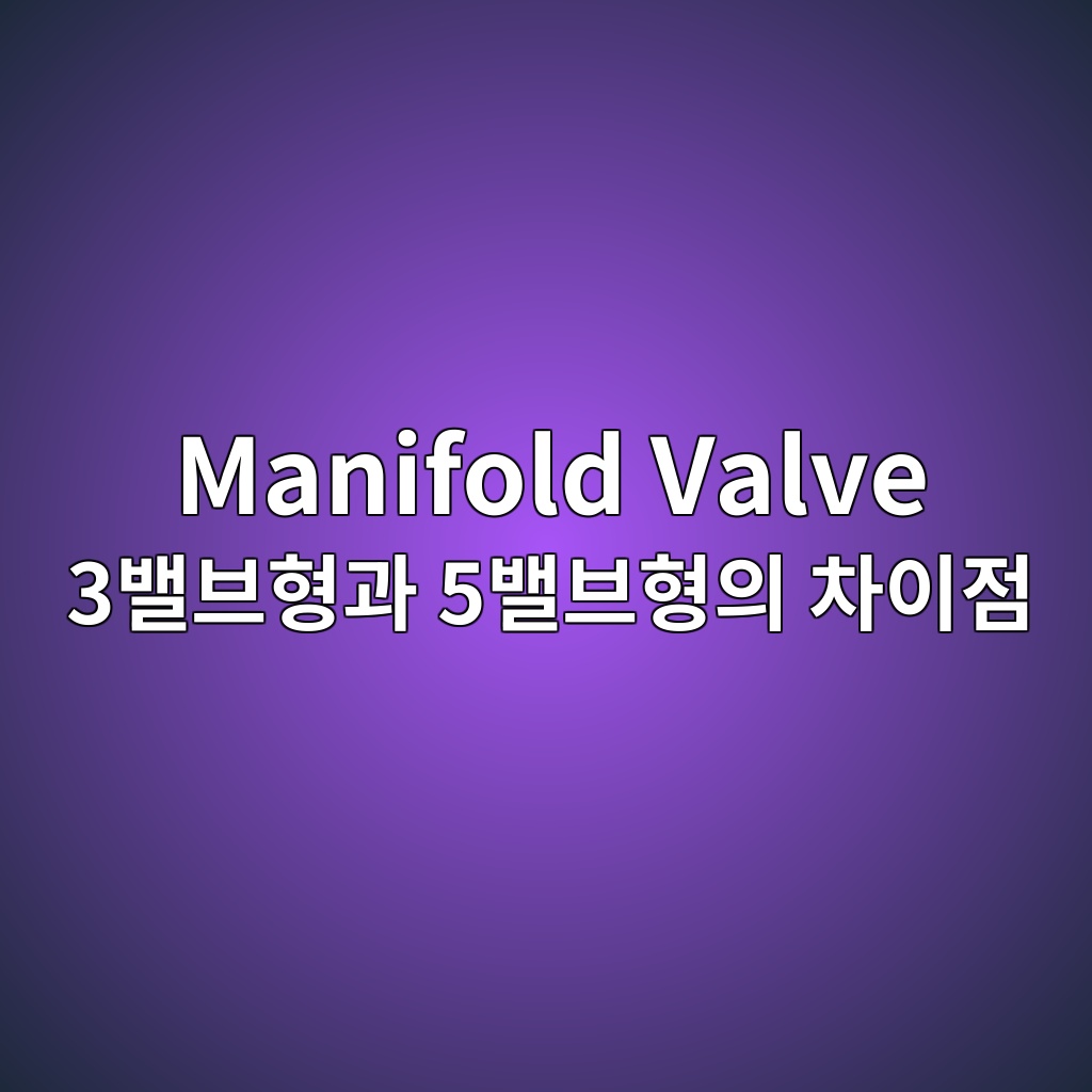 Manifold Valve 3밸브형과 5밸브형의 차이점 7 manifold valve 3ebb0b8ebb88ced9895eab3bc 5ebb0b8ebb88ced9895ec9d98 ecb0a8ec9db4eca090 1781059033
