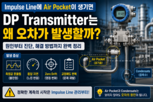 Impulse Line에 Air Pocket이 생기면 DP Transmitter는 왜 오차가 발생할까? 실제 현장 사례와 해결 방법 1 image 1
